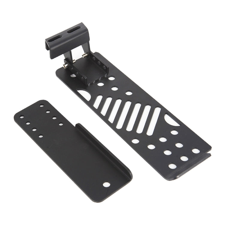 Car Modification Straight Metal Left Foot Rest Pedal for Jeep Wrangler JL 2018-2019 - In Car by buy2fix | Online Shopping UK | buy2fix