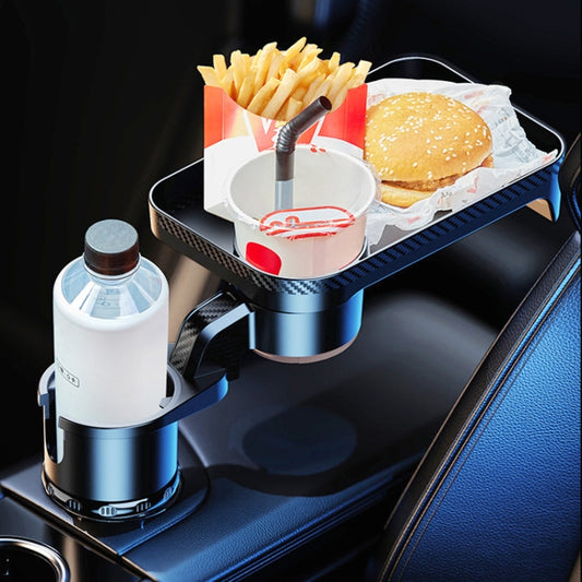 Car 360 Degree Rotation Water Cup Holder Multi-functional Dining Table - In Car by buy2fix | Online Shopping UK | buy2fix