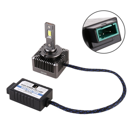 1 Pair D Series D3S Car HID Ballast to LED Headlight DC12V / 35W / 6000K / 5000LM by buy2fix