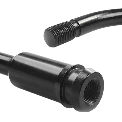 Car Modified Racing Quick Curved Gear Lever Extension Rod for Volkswagen T4 1990-2003 (Black) by buy2fix