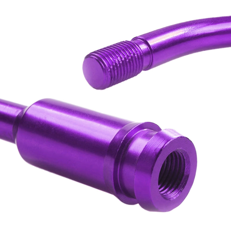 Car Modified Racing Quick Curved Gear Lever Extension Rod for Volkswagen T4 1990-2003 (Purple) by buy2fix