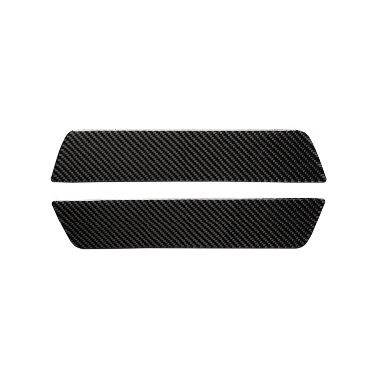 2 PCS Carbon Fiber Car Back Door Threshold Decorative Sticker for Tesla Model 3 by buy2fix