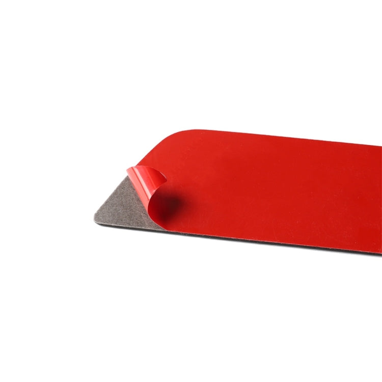 2 PCS Carbon Fiber Car Back Door Threshold Decorative Sticker for Tesla Model 3 by buy2fix