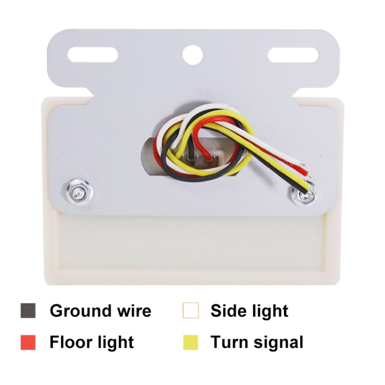 4 PCS ZS-6001 DC24V Car / Truck Side Marker Indicator Lights Bulb Lamp (Yellow Light) - In Car by buy2fix | Online Shopping UK | buy2fix