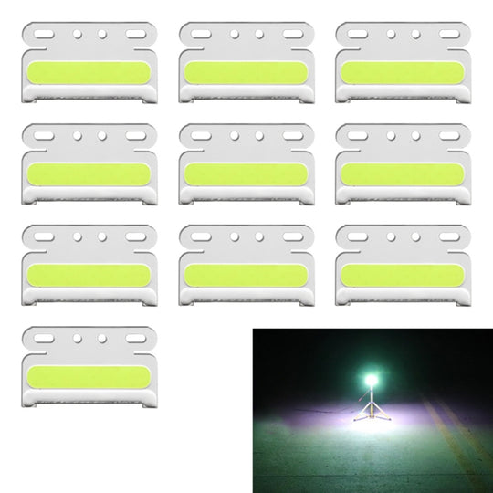 10 PCS ZS-7009 DC24V Waterproof Car / Truck Side Marker Indicator Lights Bulb Lamp(Green Light)