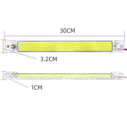 2 PCS ZS-3348 DC12-24V High Bright 84 COB Lamp Beads Car Dome Light Cabin Light Bar by buy2fix