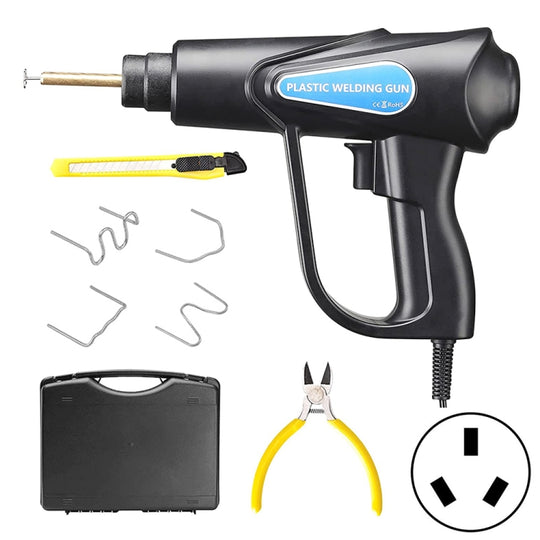 70W Hot Hefter Kunststoff Schweißmaschine Autostoßstange Reparatursatz Zange, AU-Stecker