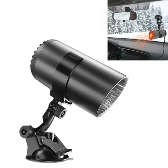 Car High-Power Cylinder Heater 12V Defogging Defroster with Holder