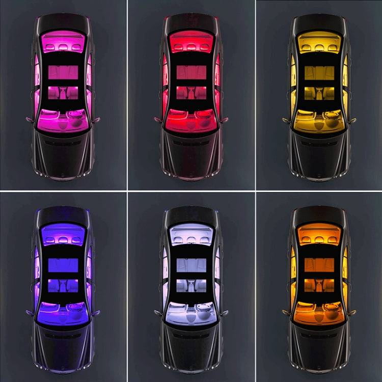 Y15 Cigarette Lighter Car Colorful RGB Foot LED Atmosphere Light - In Car by buy2fix | Online Shopping UK | buy2fix