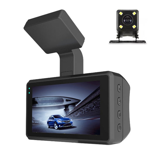 Front and Rear Dual Camera HD InfraredNight Vision Car Dash Cam Driving Recorder by buy2fix