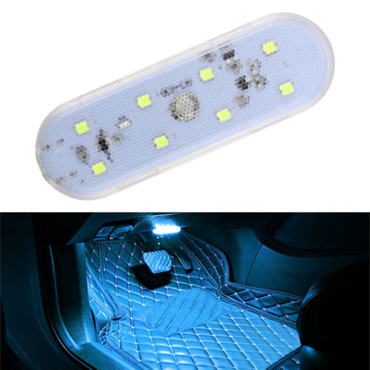 USB-C / Type-C Single Color Touch Switch Control Car Foot Ambient Light (Ice Blue Light)