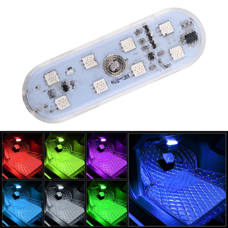 USB-C / Type-C Colorful Touch Switch Control Car Foot Ambient Light - In Car by buy2fix | Online Shopping UK | buy2fix