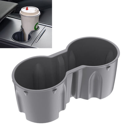 SHUNWEI SD-1054 Car Water Cup Holder for Tesla Model 3 / Y(Grey) - In Car by SHUNWEI | Online Shopping UK | buy2fix