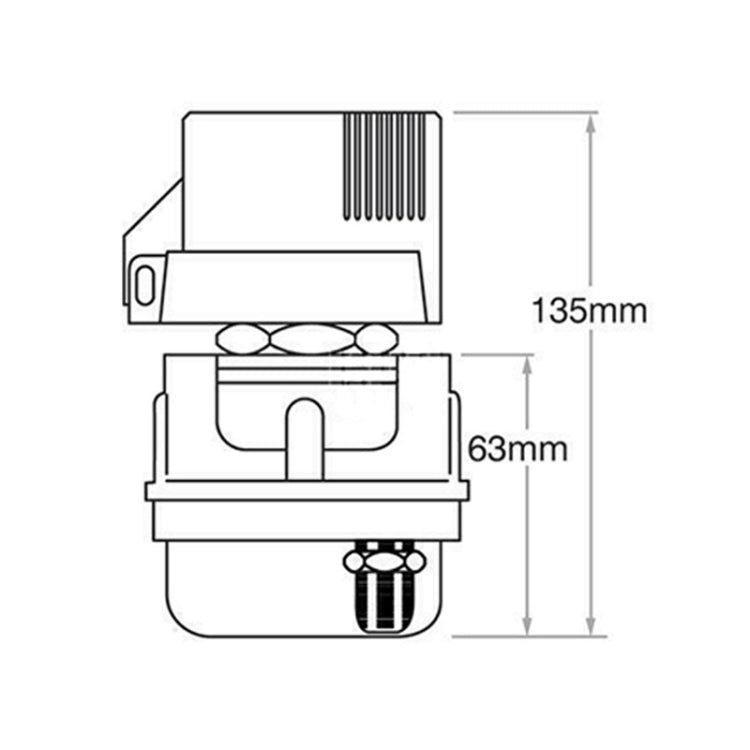 12V 300A Car Selector Isolator Disconnect Rotary Switch Cut (Red) - In Car by buy2fix | Online Shopping UK | buy2fix