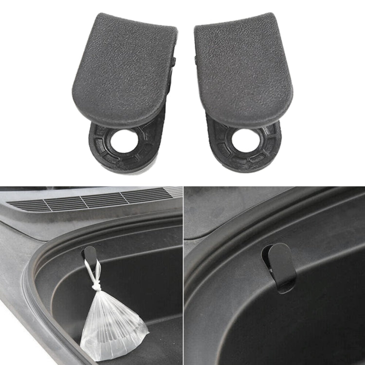 Car Front Hook Holding Clips Set for Tesla Model 3 - In Car by buy2fix | Online Shopping UK | buy2fix