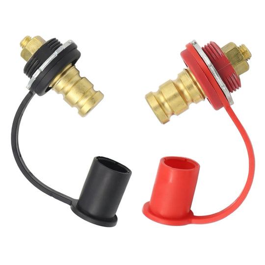 1 paire de bornes de liaison pour chargeur de batterie de voiture, goujon de 20mm