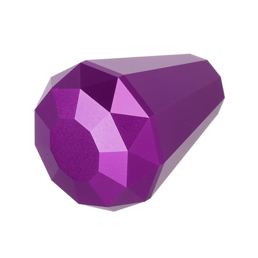 Universal Car Diamond Shape Metal Gear Shift Knob (Purple) by buy2fix