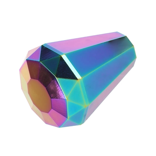 Universal Car Colorful Diamond Shape Metal Gear Shift Knob by buy2fix