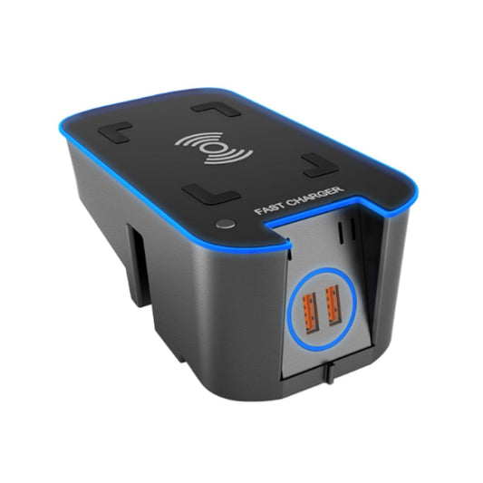 Car 15W Wireless Charger for Volvo XC60 / XC90 by buy2fix