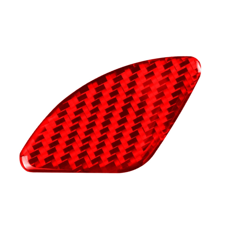 4 PCS Set for Honda CRV 2007-2011 Carbon Fiber Car Inner Door Bowl Patch Decorative Sticker,Left and Right Drive Universal(Red) - In Car by buy2fix | Online Shopping UK | buy2fix