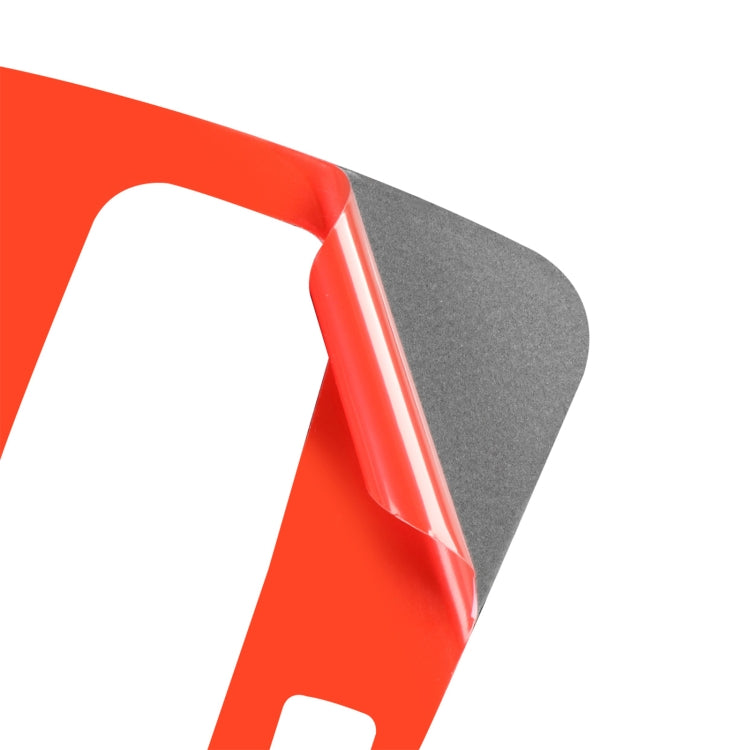 For Honda CRV 2007-2011 Carbon Fiber Car Gear Indicator Frame Decorative Sticker,Right Drive (Red) by buy2fix