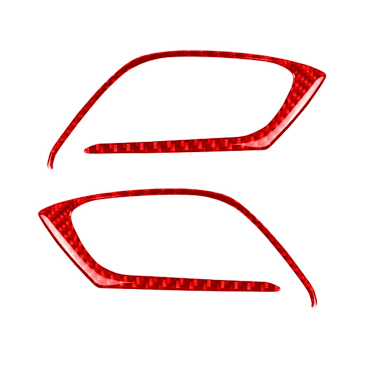 Car Carbon Fiber Inside Door Handle Decorative Sticker for Mazda CX-5 2017-2018, Left and Right Drive (Red) - In Car by buy2fix | Online Shopping UK | buy2fix