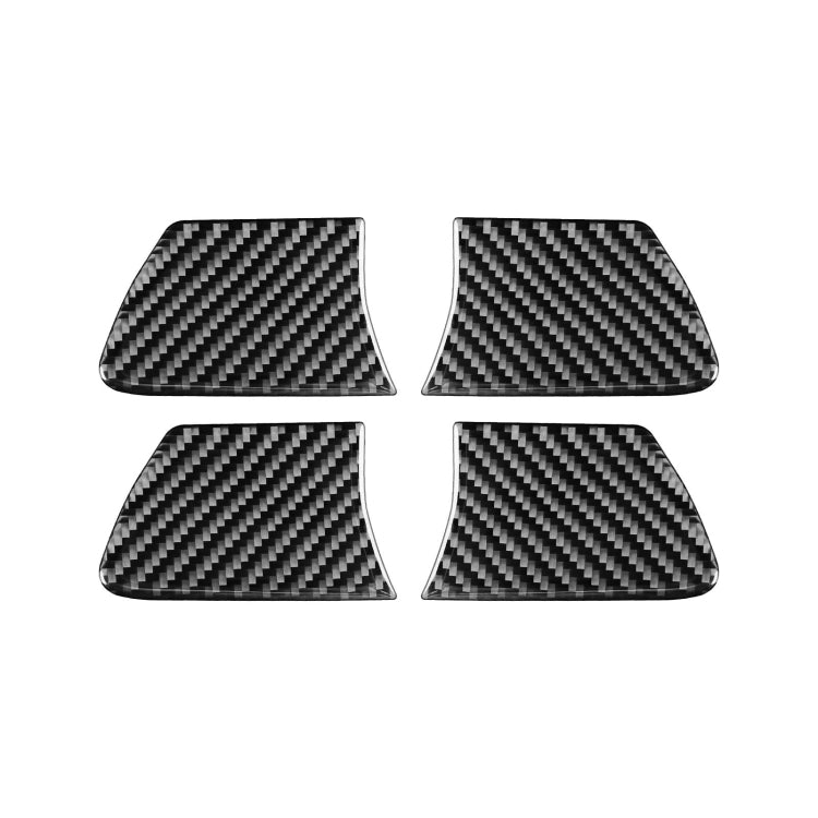 Car Carbon Fiber Inside Door Bowl Decorative Sticker for Toyota Highlander 2014-2019, Left Drive - In Car by buy2fix | Online Shopping UK | buy2fix