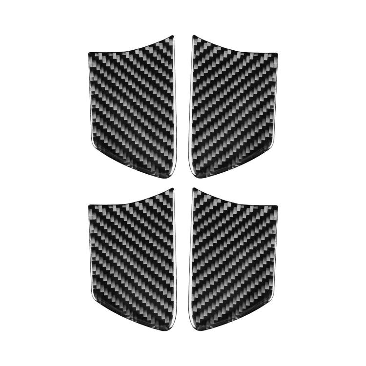 Car Carbon Fiber Inside Door Bowl Decorative Sticker for Toyota Highlander 2014-2019, Left Drive - In Car by buy2fix | Online Shopping UK | buy2fix