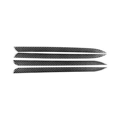 Car Carbon Fiber Door Trim Decorative Strip for Toyota Highlander 2014-2019, Left Drive - In Car by buy2fix | Online Shopping UK | buy2fix