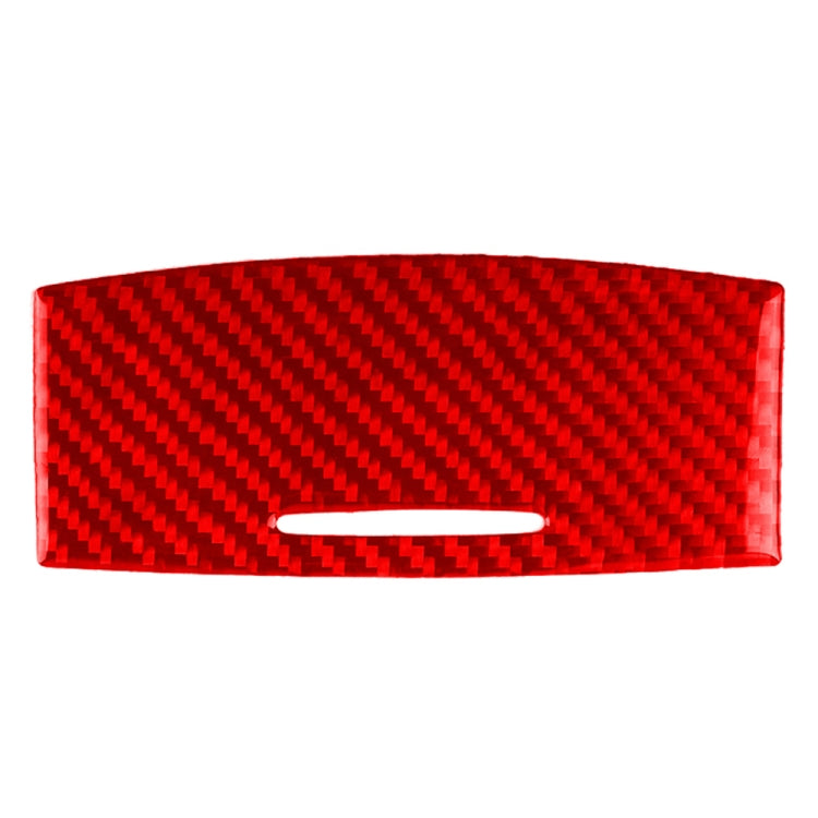 Car Carbon Fiber Gear Panel Ashtray Decorative Sticker for Infiniti Q50 2014-2020, Left and Right Drive (Red) by buy2fix