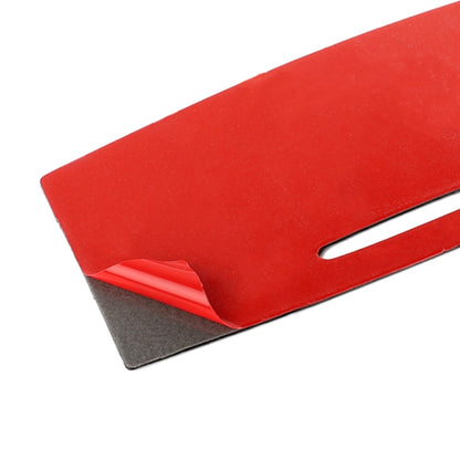 Car Carbon Fiber Gear Panel Ashtray Decorative Sticker for Infiniti Q50 2014-2020, Left and Right Drive (Red) by buy2fix