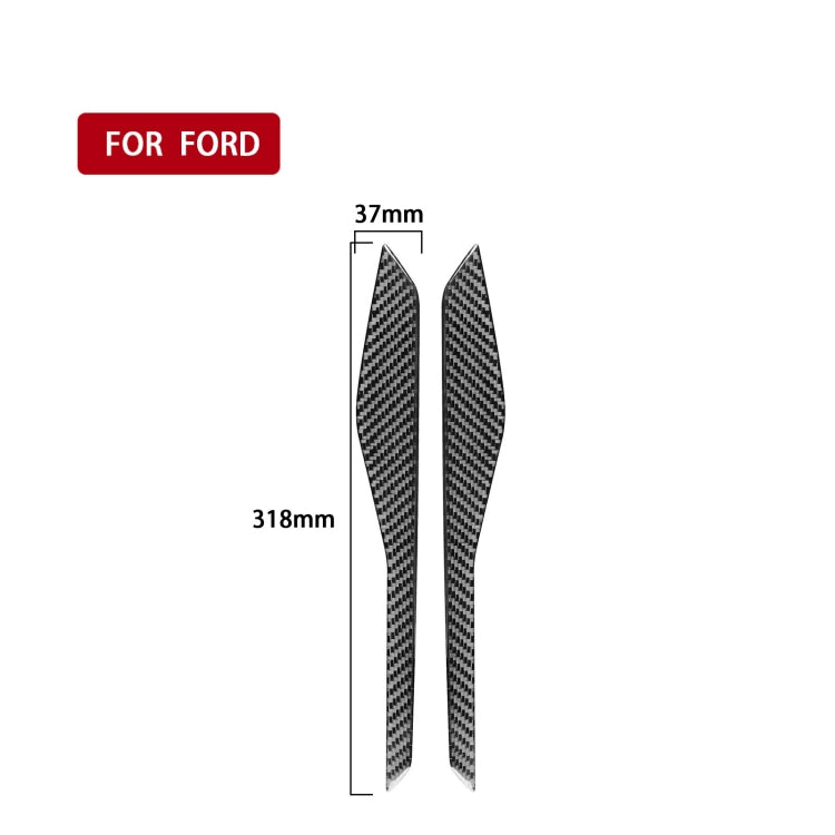 Car Carbon Fiber Central Control Decorative Sticker for Ford Explorer 2013-2019, Left Drive - In Car by buy2fix | Online Shopping UK | buy2fix