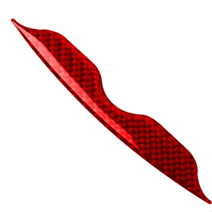 5 in 1 Car Carbon Fiber Air Conditioning Adjustment Panel Decorative Sticker for Nissan 370Z / Z34 2009-, Left and Right Drive Universal (Red) by buy2fix