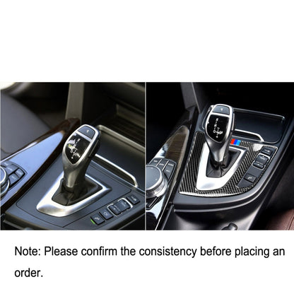 Three Color Carbon Fiber Car Gear Panel Decorative Sticker for BMW (F30) 2013-2017 / (F34) 2013-2017,Right Drive - In Car by buy2fix | Online Shopping UK | buy2fix