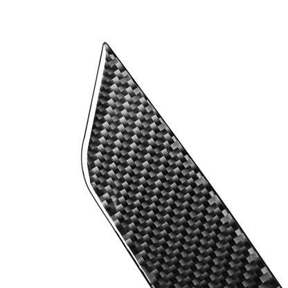 2 PCS / Set Carbon Fiber Car Central Control Gear Side Decorative Sticker for Toyota Tundra 2014-2018, Left Right Driving by buy2fix