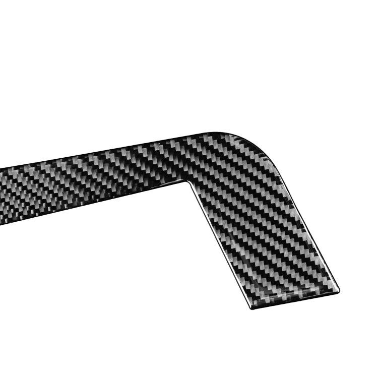 2 PCS / Set Carbon Fiber Car Central Control Gear Side Decorative Sticker for Toyota Tundra 2014-2018, Left Right Driving by buy2fix