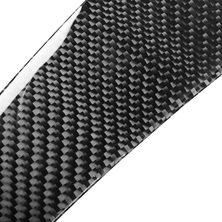 2 PCS / Set Carbon Fiber Car Lamp Eyebrow Decorative Sticker for Volkswagen Passat B6 3C 2005-2010, Drop Glue Version by buy2fix