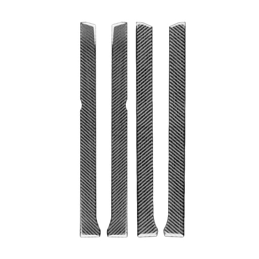 4 PCS / Set Carbon Fiber Car Window Inside Decorative Sticker for Toyota 4Runner 2010-2020 by buy2fix