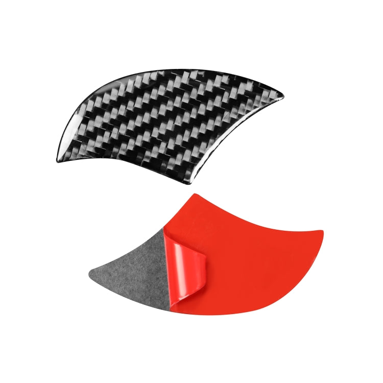 4 PCS / Set Carbon Fiber Car Tailgate Logo Decorative Sticker for Toyota 4Runner 2010-2020 by buy2fix