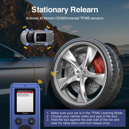 OBDResource TPS10 Car Tire Pressure Reset Meter EL50448 - In Car by buy2fix | Online Shopping UK | buy2fix