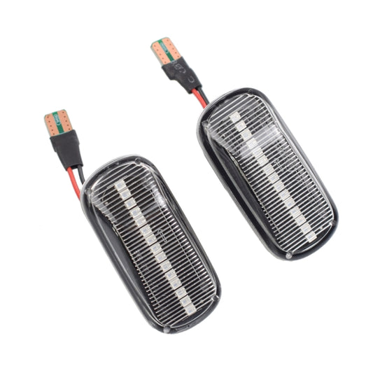 2pcs For Honda Civic 2001-2015 Car Dynamic LED Fender Side Light 34301-S5H-T02(Transparent) by buy2fix