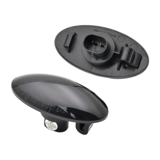 2pcs For Suzuki Grand Vitara JT 2005-2012 Car Dynamic LED Fender Side Light (Transparent Black) by buy2fix