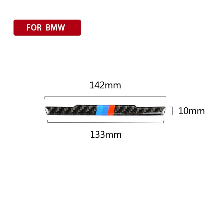 Three Color Carbon Fiber Car Central Control CD Decorative Sticker for BMW (F30) 2013-2015 / (F34) 2013-2016 -  by buy2fix | Online Shopping UK | buy2fix