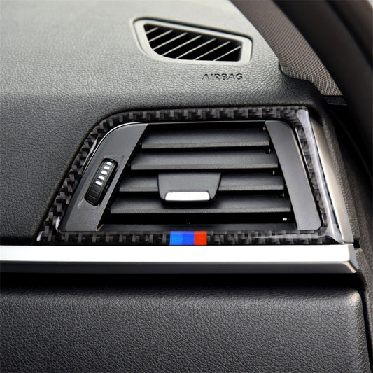 Three Color Carbon Fiber Car Copilot Air Outlet Decorative Sticker for BMW (F30) 2013-2015 / (F34) 2013-2016, Left Drive -  by buy2fix | Online Shopping UK | buy2fix