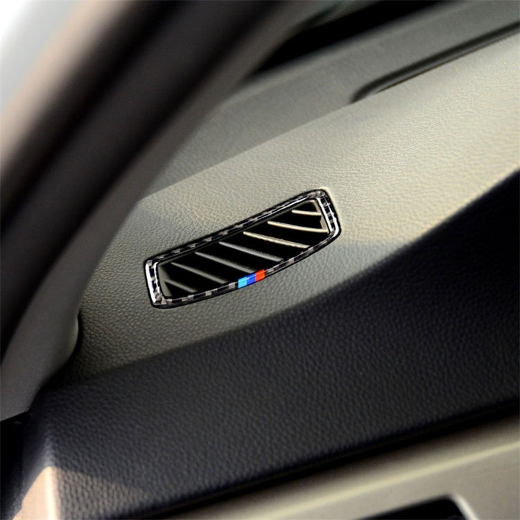 Three Color Carbon Fiber Car Left Driving Instrument Air Outlet Decorative Sticker for BMW E90 2005-2012 -  by buy2fix | Online Shopping UK | buy2fix