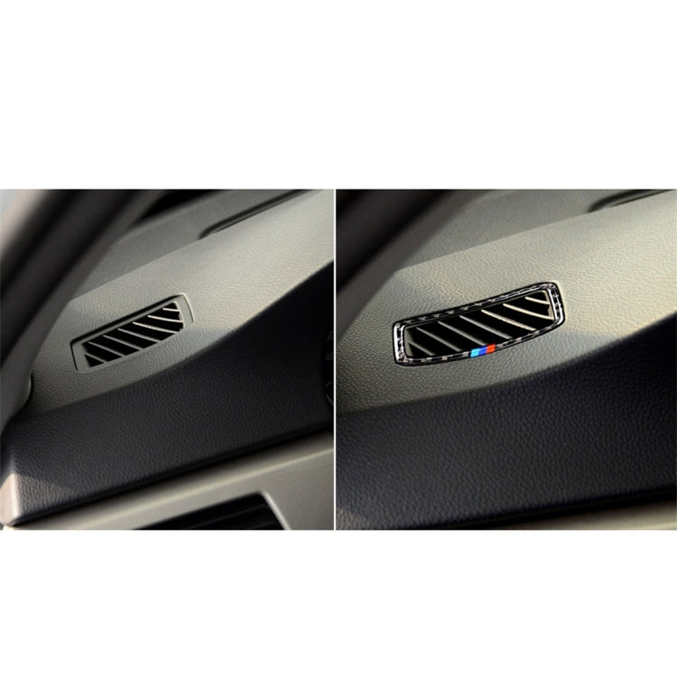 Three Color Carbon Fiber Car Left Driving Instrument Air Outlet Decorative Sticker for BMW E90 2005-2012 -  by buy2fix | Online Shopping UK | buy2fix