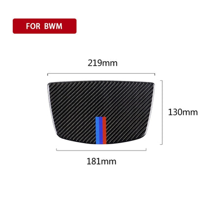 Three Color Carbon Fiber Car Instrument Speaker Panel Decorative Sticker for BMW F30 2013-2018 / F34 2013-2018 -  by buy2fix | Online Shopping UK | buy2fix