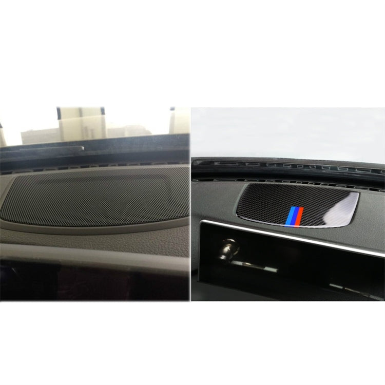 Three Color Carbon Fiber Car Instrument Speaker Panel Decorative Sticker for BMW F30 2013-2018 / F34 2013-2018 -  by buy2fix | Online Shopping UK | buy2fix