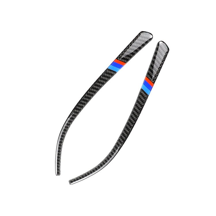 Three Color A Carbon Fiber Car Rearview Mirror Bumper Strip Decorative Sticker for BMW F30 2013-2018 / F34 2013-2017 -  by buy2fix | Online Shopping UK | buy2fix