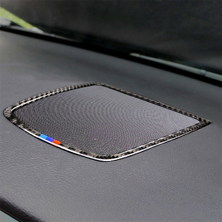 Three Color Carbon Fiber Car Instrument Big Horn Frame Decorative Sticker for BMW 5 Series GT F07 2010-2016 -  by buy2fix | Online Shopping UK | buy2fix
